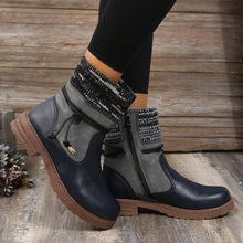 Load image into Gallery viewer, Side Zipper PU Leather Boots
