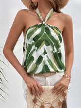 Load image into Gallery viewer, Printed Halter Neck Cami

