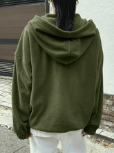 Load image into Gallery viewer, Mountain Quarter Zip Long Sleeve Hoodie
