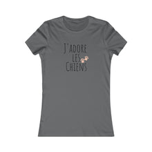 Load image into Gallery viewer, J&#39;Adore Les Chiens Women&#39;s Favorite Tee
