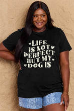 Load image into Gallery viewer, Simply Love Full Size Dog Slogan Graphic Cotton T-Shirt
