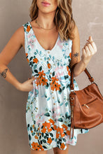 Load image into Gallery viewer, Printed Button Down Sleeveless Dress
