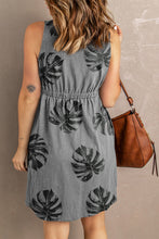 Load image into Gallery viewer, Printed Button Down Sleeveless Dress
