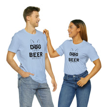 Load image into Gallery viewer, Barks ~N~ Brews Collection -Dog Lover, Beer Drinker, Unisex T-Shirt, Gifts for Him, Gifts for her, Animal Lover, Beer Lover
