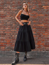 Load image into Gallery viewer, Elastic Waist Midi Skirt
