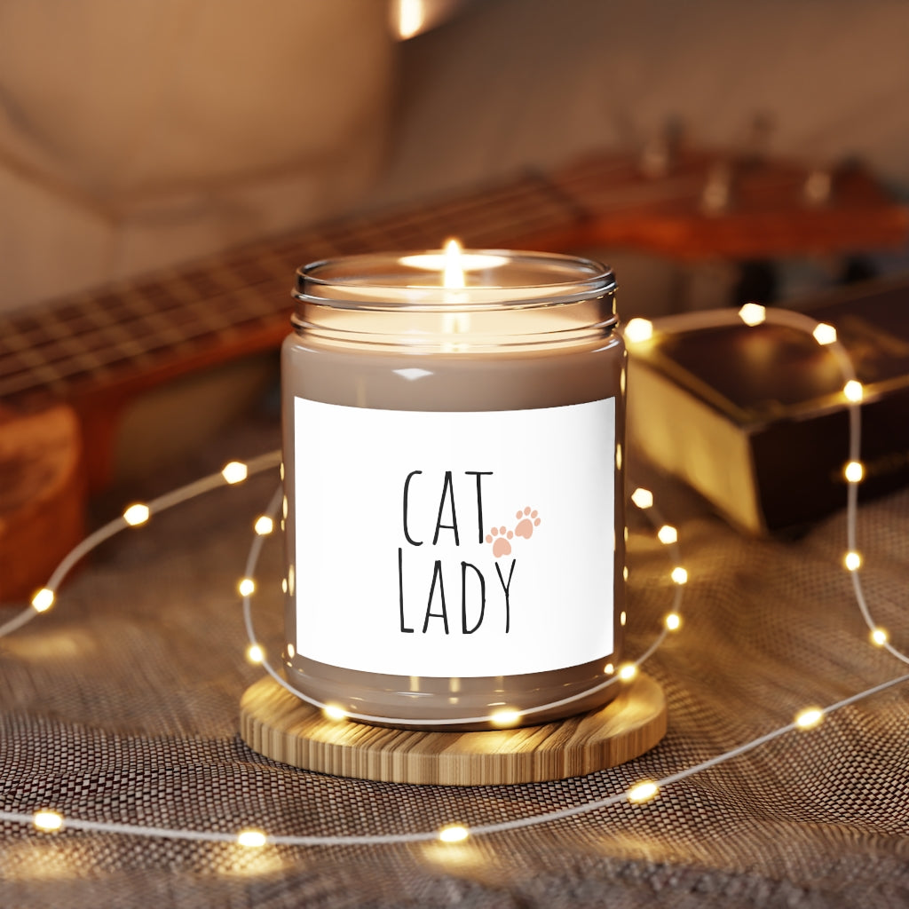 Cat Lady Aromatherapy Candles, 9oz