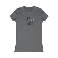 Load image into Gallery viewer, Cat Lady Women&#39;s Favorite Tee
