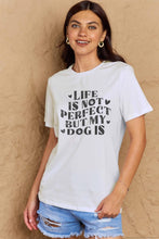 Load image into Gallery viewer, Simply Love Full Size Dog Slogan Graphic Cotton T-Shirt
