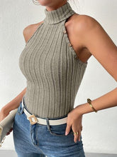 Load image into Gallery viewer, Grecian Neck Sweater Vest
