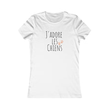 Load image into Gallery viewer, J&#39;Adore Les Chiens Women&#39;s Favorite Tee
