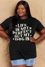 Load image into Gallery viewer, Simply Love Full Size Dog Slogan Graphic Cotton T-Shirt
