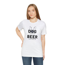 Load image into Gallery viewer, Barks ~N~ Brews Collection -Dog Lover, Beer Drinker, Unisex T-Shirt, Gifts for Him, Gifts for her, Animal Lover, Beer Lover
