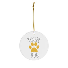 Load image into Gallery viewer, Pittsburgh Pets Collection!  Yinzer Dog Ceramic Ornament
