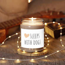 Load image into Gallery viewer, Sleeps with Dogs, Aromatherapy Candles, 9oz
