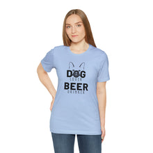 Load image into Gallery viewer, Barks ~N~ Brews Collection -Dog Lover, Beer Drinker, Unisex T-Shirt, Gifts for Him, Gifts for her, Animal Lover, Beer Lover
