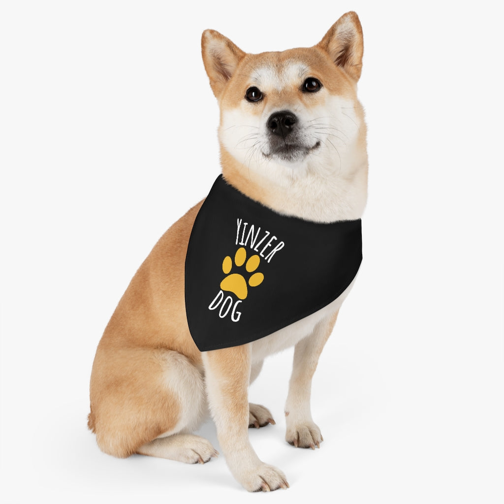 Pittsburgh Pet Yinzer Dog Bandana Collar