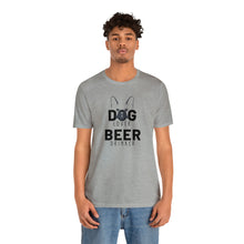 Load image into Gallery viewer, Barks ~N~ Brews Collection -Dog Lover, Beer Drinker, Unisex T-Shirt, Gifts for Him, Gifts for her, Animal Lover, Beer Lover
