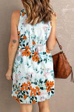 Load image into Gallery viewer, Printed Button Down Sleeveless Dress
