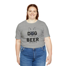 Load image into Gallery viewer, Barks ~N~ Brews Collection -Dog Lover, Beer Drinker, Unisex T-Shirt, Gifts for Him, Gifts for her, Animal Lover, Beer Lover
