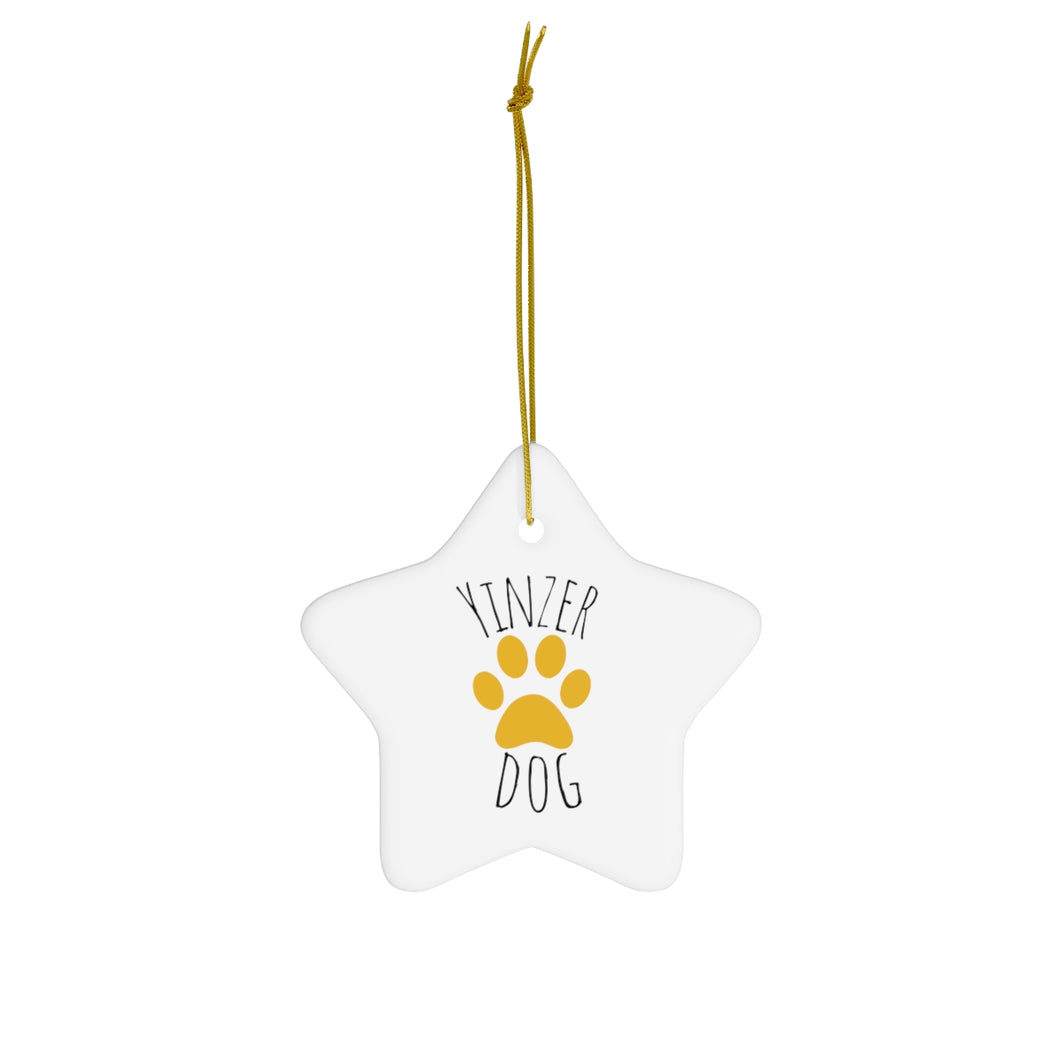 Pittsburgh Pets Collection!  Yinzer Dog Ceramic Ornament