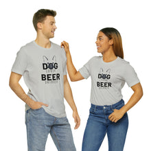 Load image into Gallery viewer, Barks ~N~ Brews Collection -Dog Lover, Beer Drinker, Unisex T-Shirt, Gifts for Him, Gifts for her, Animal Lover, Beer Lover
