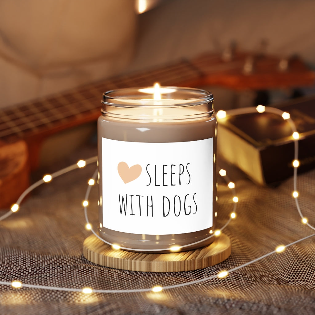 Sleeps with Dogs, Aromatherapy Candles, 9oz